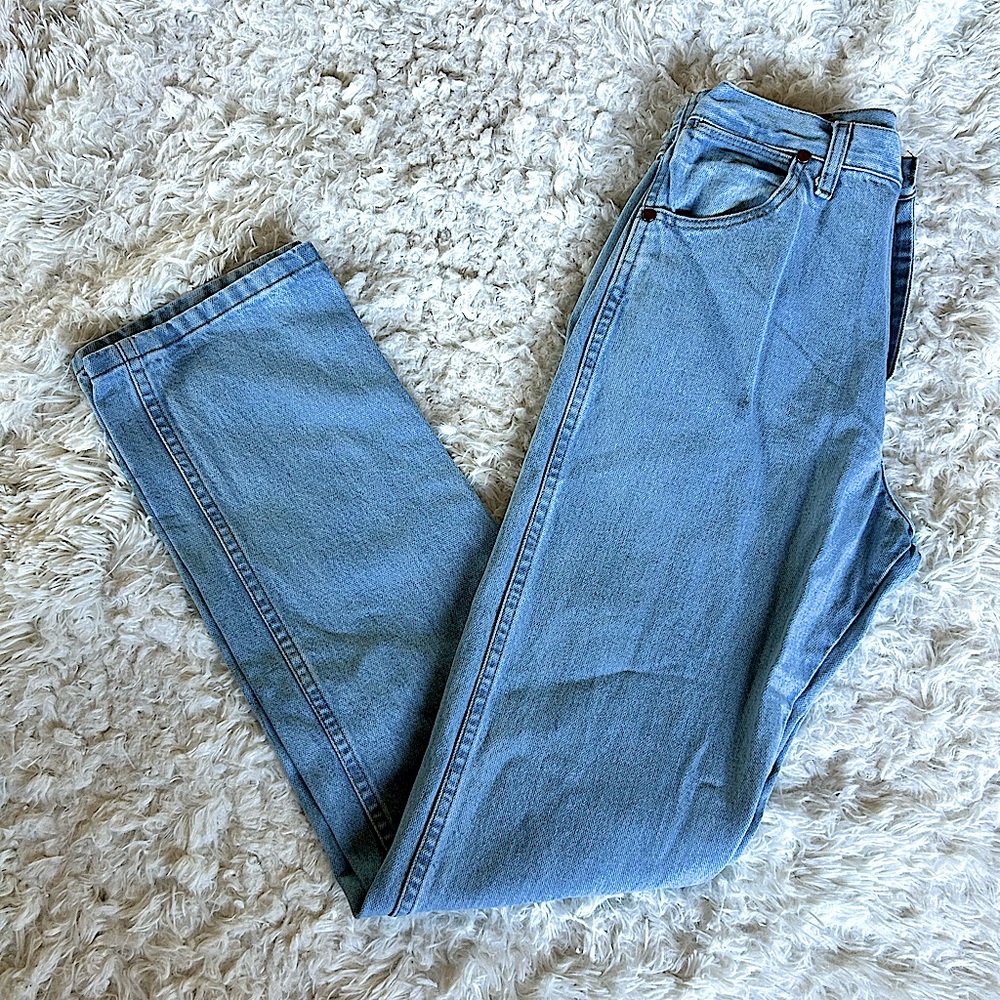 NWT Wrangler Slim Fit Cowboy Cut Blue Jeans Size 11/34